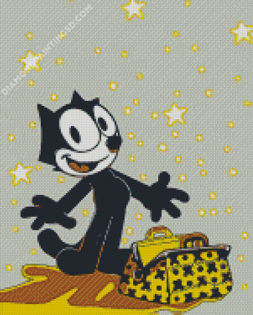 Felix The Cat Cartoon Diamond Paintings