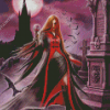 Female Vampire Arts Diamond Paintings