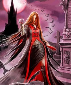 Female Vampire Arts Diamond Paintings