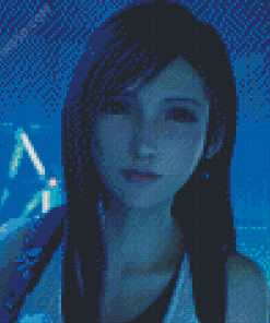 Final Fantasy Character Tifa Lockhart Diamond Paintings