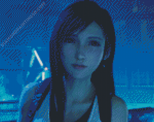 Final Fantasy Character Tifa Lockhart Diamond Paintings