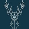 Geometric Stag Diamond Paintings