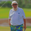 Golfer John Daly Diamond Paintings