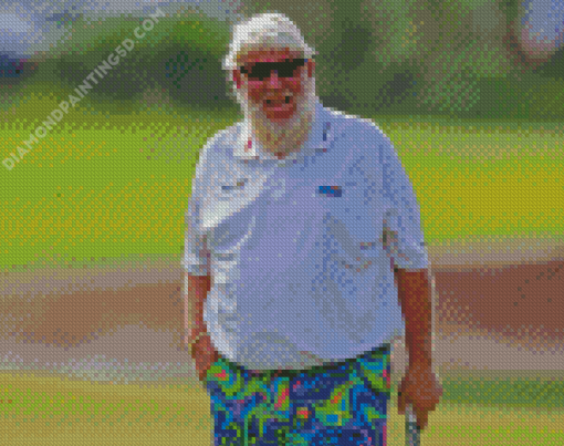 Golfer John Daly Diamond Paintings