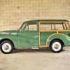 Green Morris Minor Traveller Diamond Paintings