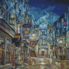 Harry Potter Diagon Alley Diamond Paintings