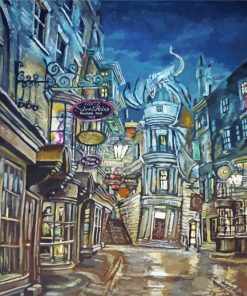 Harry Potter Diagon Alley Diamond Paintings