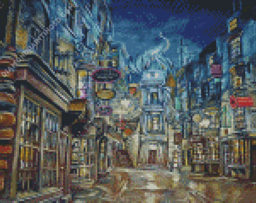 Harry Potter Diagon Alley Diamond Paintings