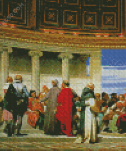 Hemicycle 3 By Paul Delaroche Diamond Paintings