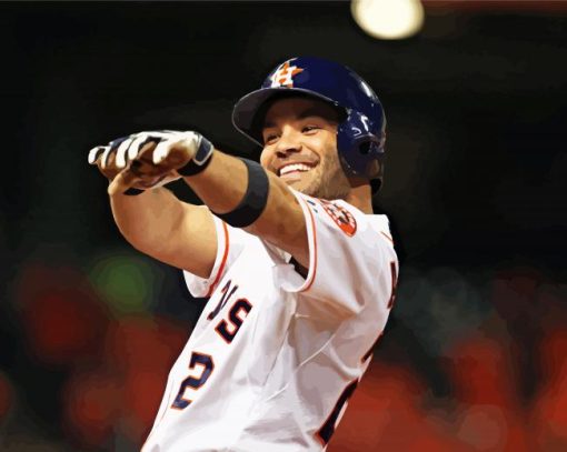 Houston Astros Player Diamond Paintings