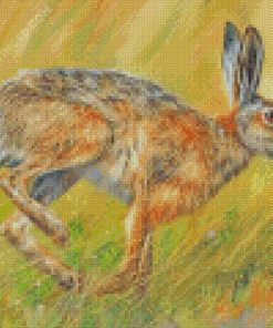 Hare Running Diamond Paintings