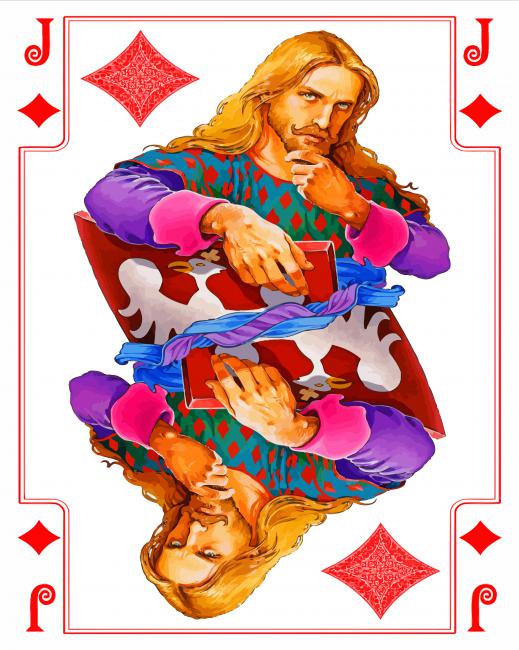 Jack Of Diamonds Art Diamond Paintings