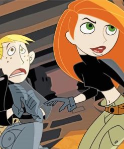 Kim Possible Adventure Diamond Paintings