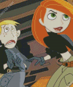 Kim Possible Adventure Diamond Paintings