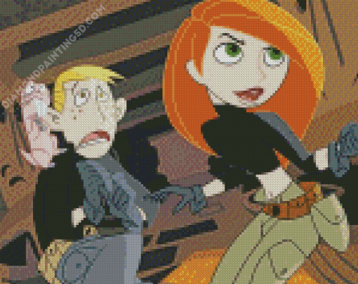 Kim Possible Adventure Diamond Paintings