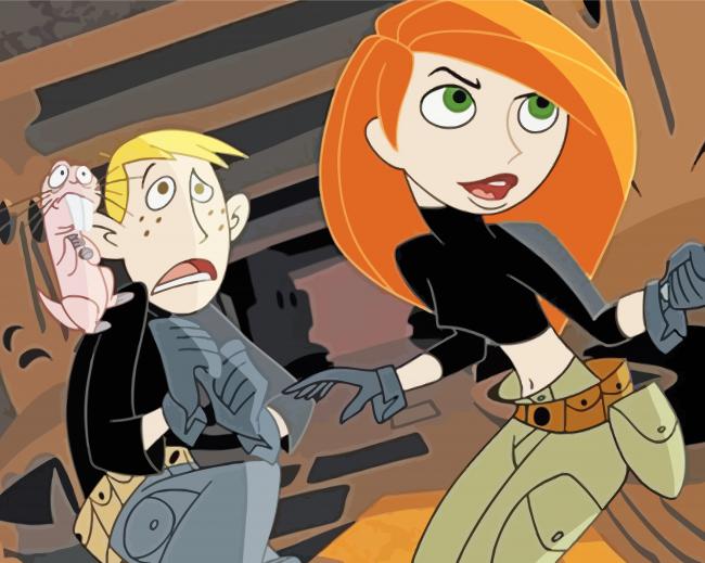 Kim Possible Adventure Diamond Paintings