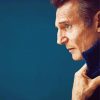 Liam Neeson Side Profile Diamond Paintings