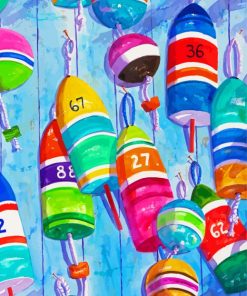 Lobster Buoy Diamond Paintings