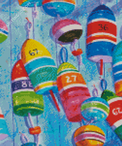 Lobster Buoy Diamond Paintings