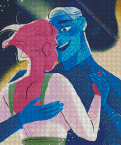 Lore Olympus Hades And Persephone Dancing Diamond Paintings