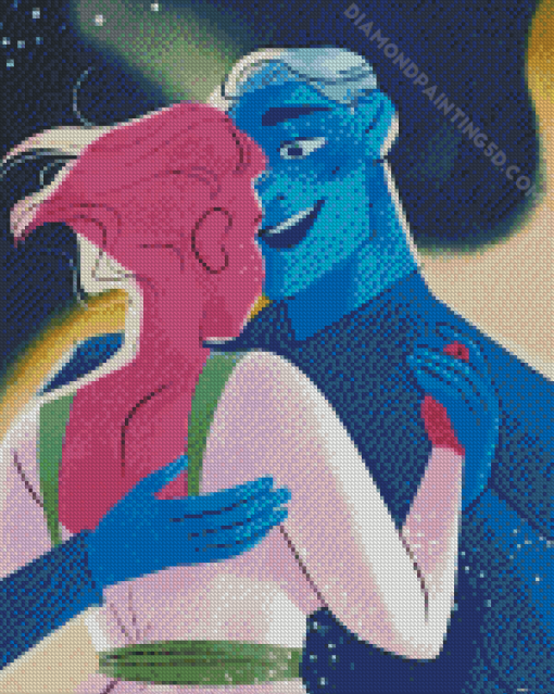 Lore Olympus Hades And Persephone Dancing Diamond Paintings