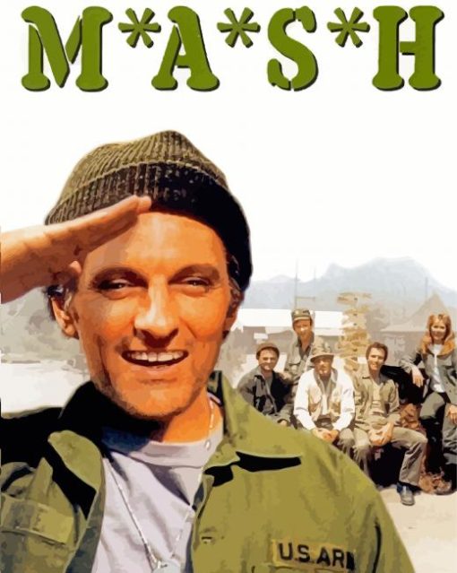 Mash Sitcom Poster Diamond Paintings