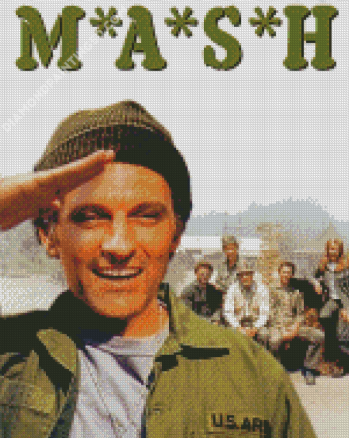 Mash Sitcom Poster Diamond Paintings