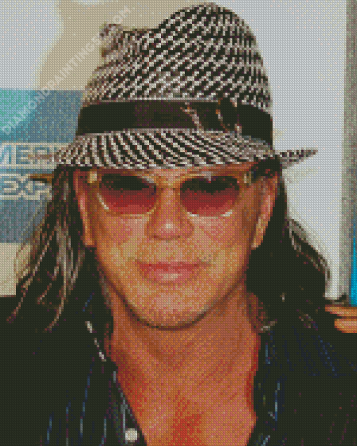 Mickey Rourke Actor Diamond Paintings