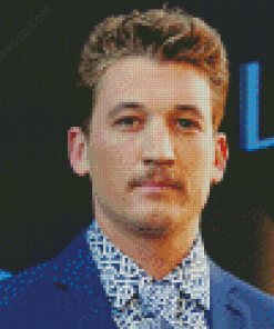 Miles Teller American Actor Diamond Paintings