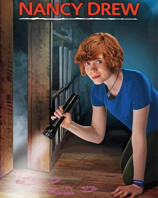 Nancy Drew And The Hidden Staircase Poster Diamond Paintings