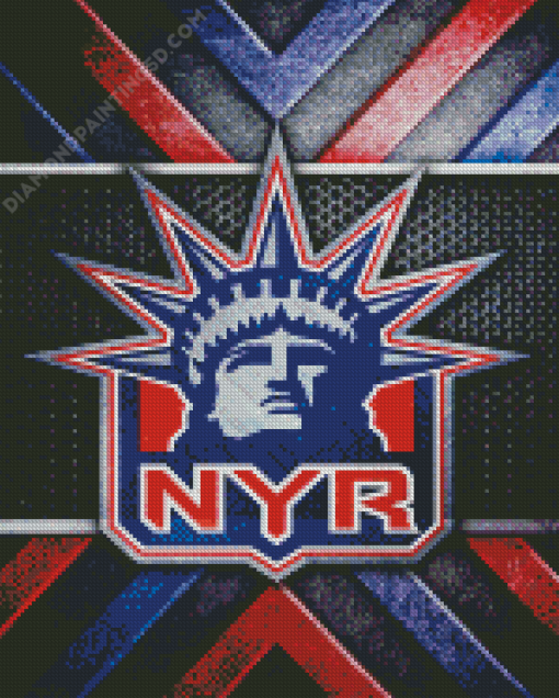 New York Rangers Logo Diamond Paintings