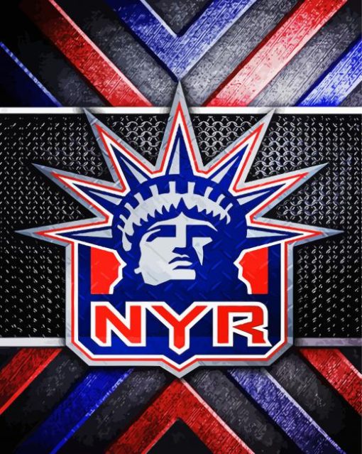 New York Rangers Logo Diamond Paintings