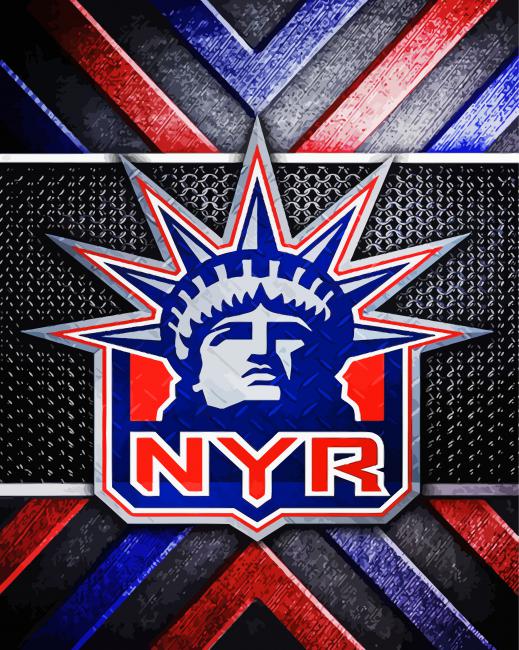 New York Rangers Logo Diamond Paintings