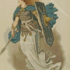 Norse Mythology Traditional Valkyrie By Carl Emil Doepler Diamond Paintings