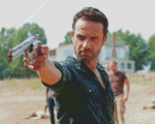 Rick Grimes Diamond Paintings