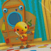 Rolie Polie Olie Character Diamond Paintings