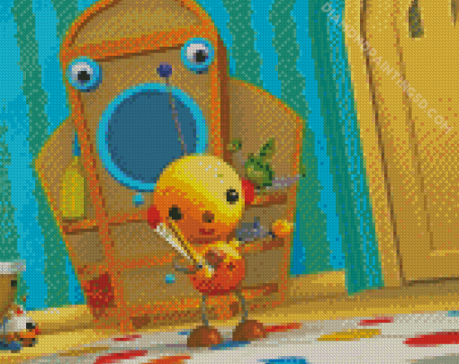 Rolie Polie Olie Character Diamond Paintings