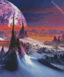 Science Fiction Landscape Diamond Paintings