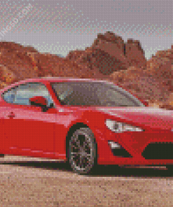 Scion FR S Car Diamond Paintings