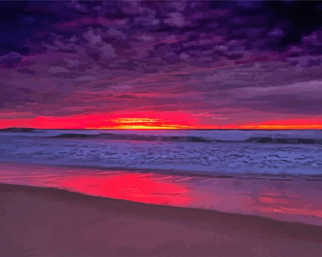 Sunrise Over Manly Diamond Paintings