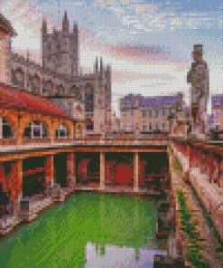 United Kingdom Roman Baths Diamond Paintings