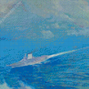 Uss Lexington In The Ocean Art Diamond Paintings