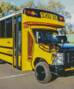 Aesthetic School Bus Diamond Paintings