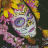 Aesthetic Sugar Skull Girl Diamond Paintings