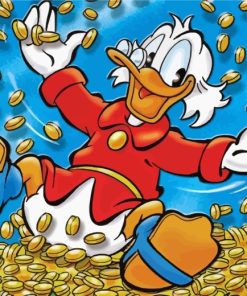 Aesthetic Carl Barks Scrooge McDuck Diamond Paintings