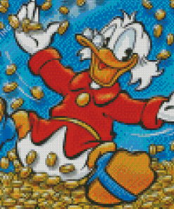 Aesthetic Carl Barks Scrooge McDuck Diamond Paintings