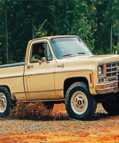 Chevy C10 Truck Diamond Paintings