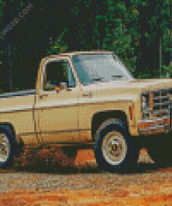 Chevy C10 Truck Diamond Paintings