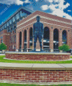 College Station Statue Diamond Paintings