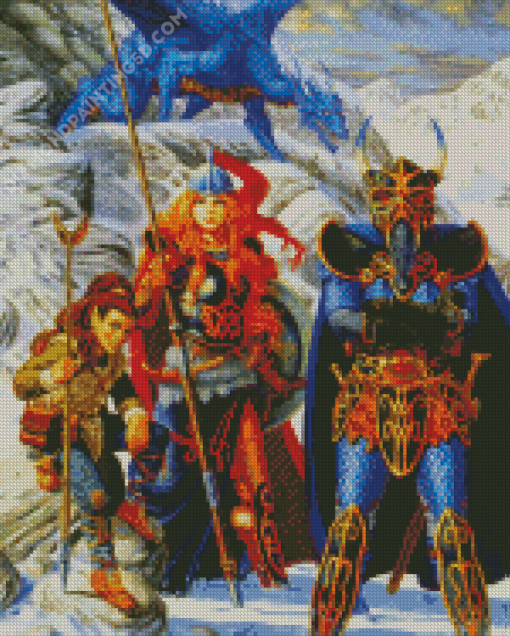 Cool Dragonlance Diamond Paintings